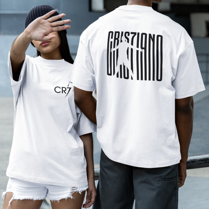 Camiseta Cristiano Ronaldo Cr7 Unissex Streetwear Camisa Lançamento 2025 Envio Imediato 100% Algodão