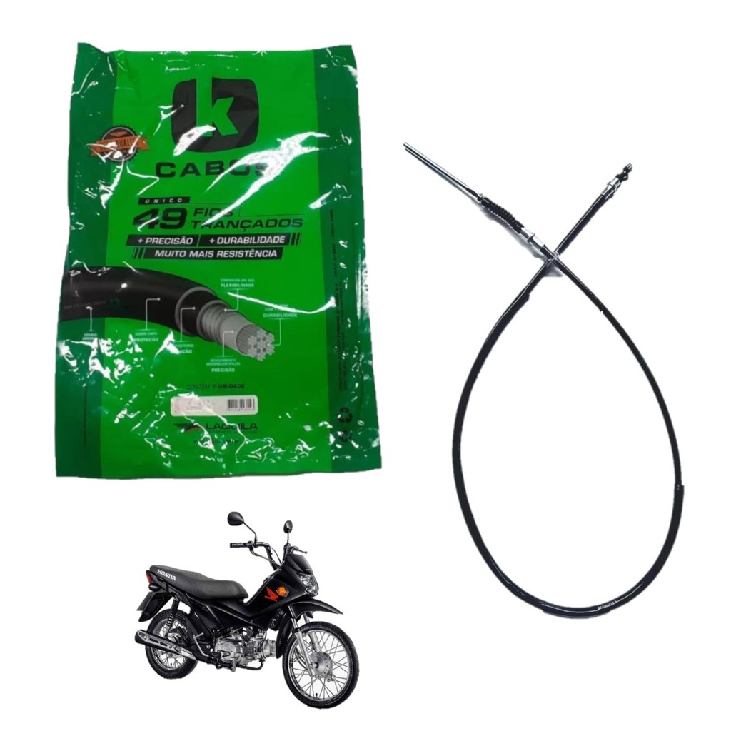 Cabo Freio Dianteiro Pop 110i 2019 2020 Original em Oferta na Shopee