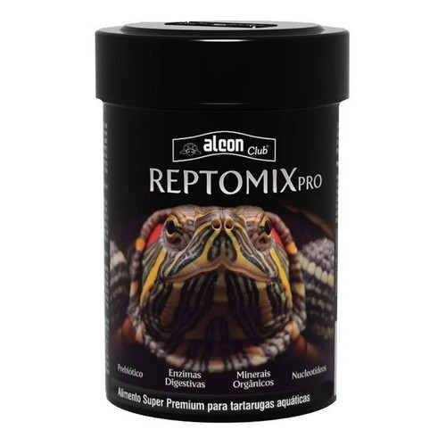 Ração Super Premium Para Tartaruga Reptomix Pro 78g Alcon