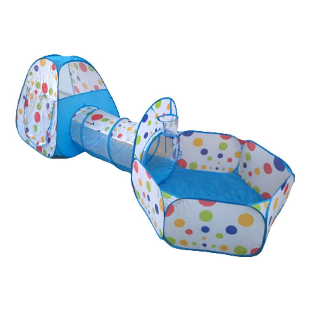BARRACA INFANTIL COM PISCINA DE BOLINHA - BW158AZ
