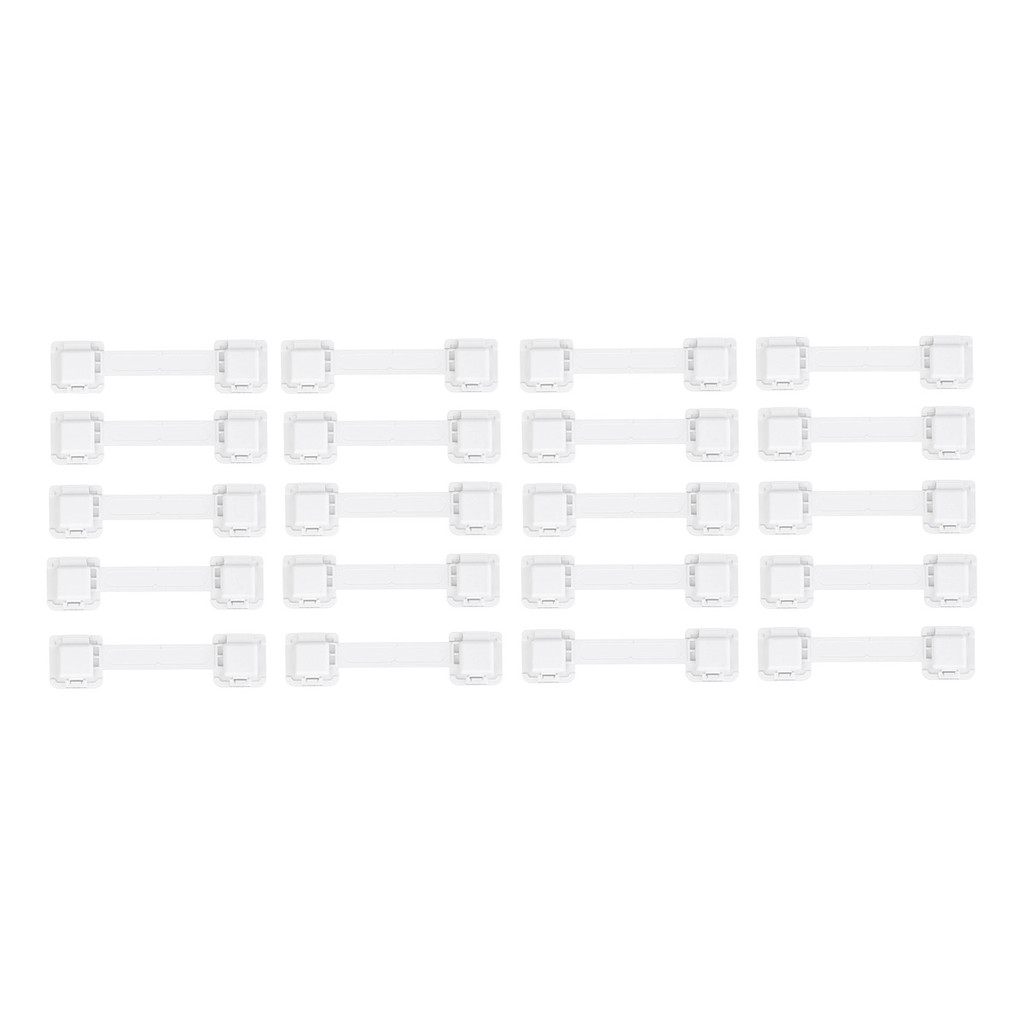 Kit 20 Trava De Gaveta Armário Segurança Protetor Infantil