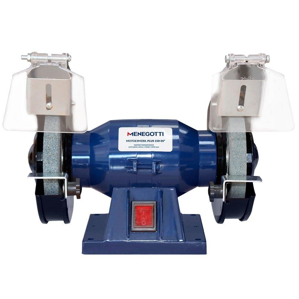 Moto Esmeril Elétrico PLUS300-06 1/2CV 300W Bivolt Menegotti em Oferta na Shopee