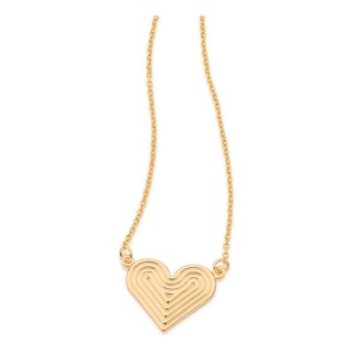 Gargantilha Formato De Coração 50 Cm Rommanel 531786 em Oferta na Shopee