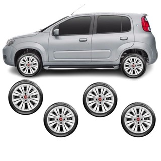 jogo 4 calotas Fiat aro 14 Uno, Palio, Doblo, Strada em Oferta na Shopee