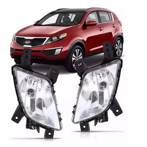 Farol De Milha Auxiliar Kia Sportage 2011 2012 2013 2014