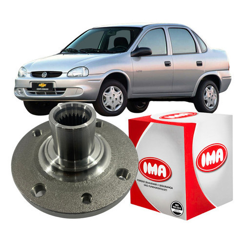 Imagem Cubo Roda Dianteiro Gm Corsa Hatch Sedan Meriva Montana