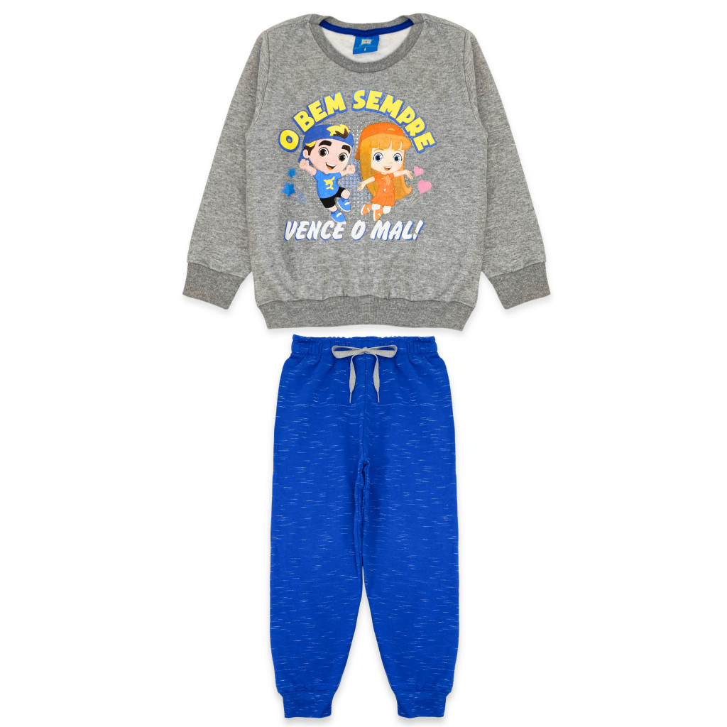Conjunto Masculino Infantil O Bem Vence - Luccas Neto - Baby & Kids Fashion