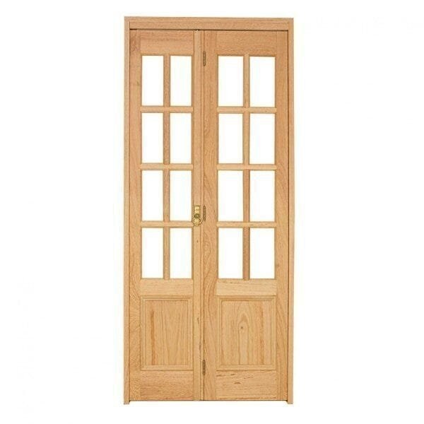 Kit Porta de Madeira Camarão 213cmx120cmx12cm Pe71 Esel Abertura Esquerda Esquerda em Oferta na Shopee