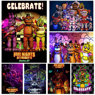 Cartaz Popular FNAF Em Freddy Ultimate's Five Nights Picture Living Room Decoração Da Casa em Oferta na Shopee