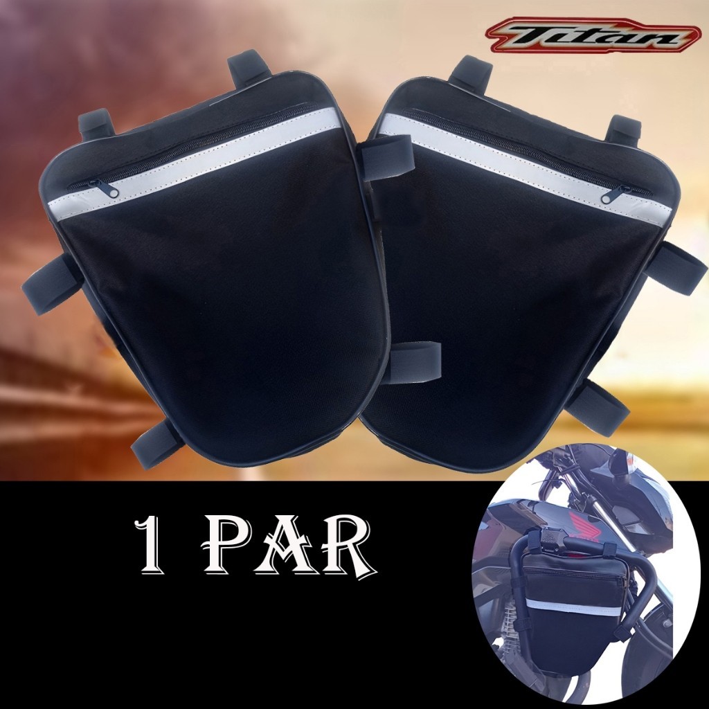 1 Par de bolsa de moto bag porta acessórios alforge Pronta entrega