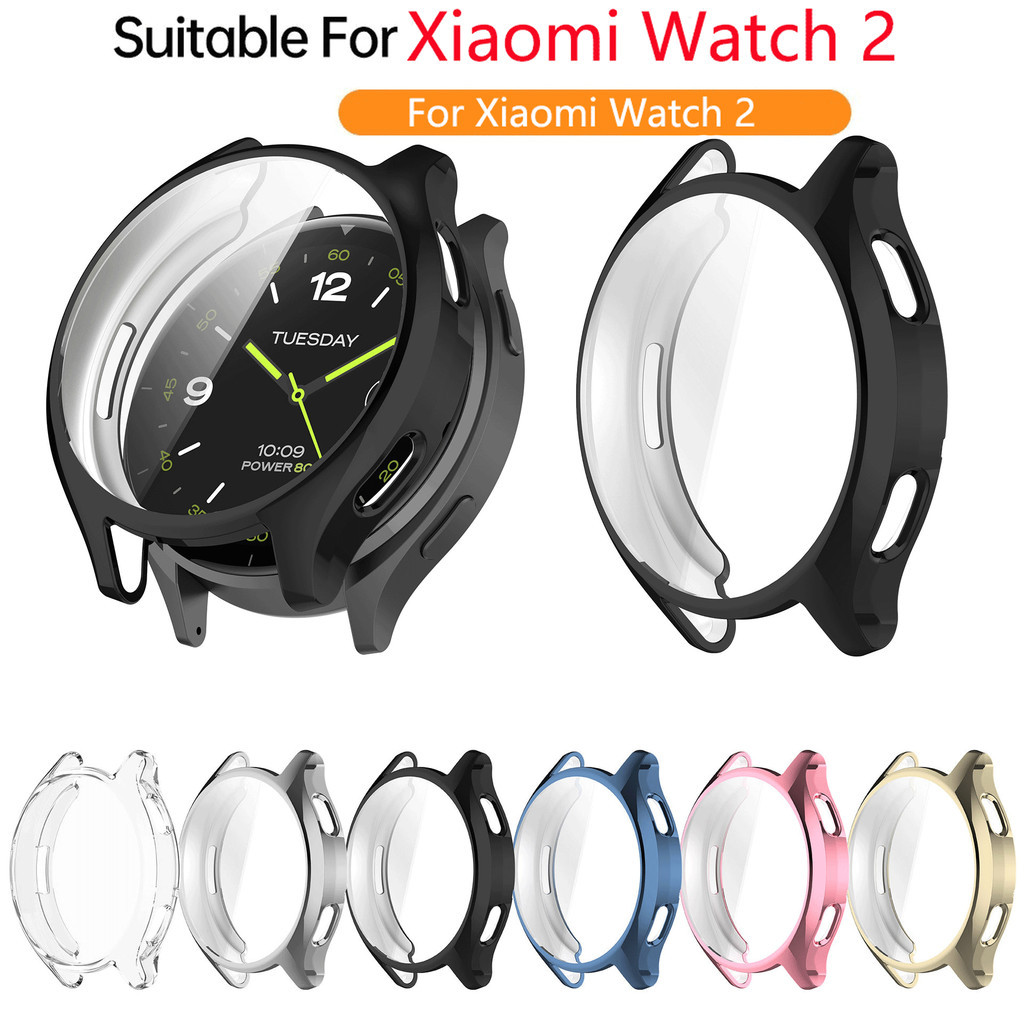 Para XiaoMi Relógio 2 Smartwatch Inteligente Capa Completa Caso Protetor De Tela TPU Macio Acessórios