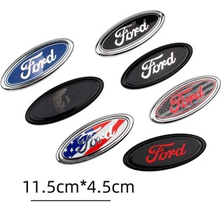 1 ABS 11.5CM * 4.5 Emblema De Substituição Do Logotipo Ford Grelha Dianteira Traseira Para em Oferta na Shopee