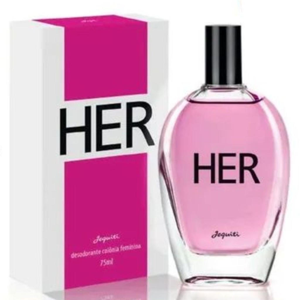 Colônia Feminina Her 75ml - Jequiti