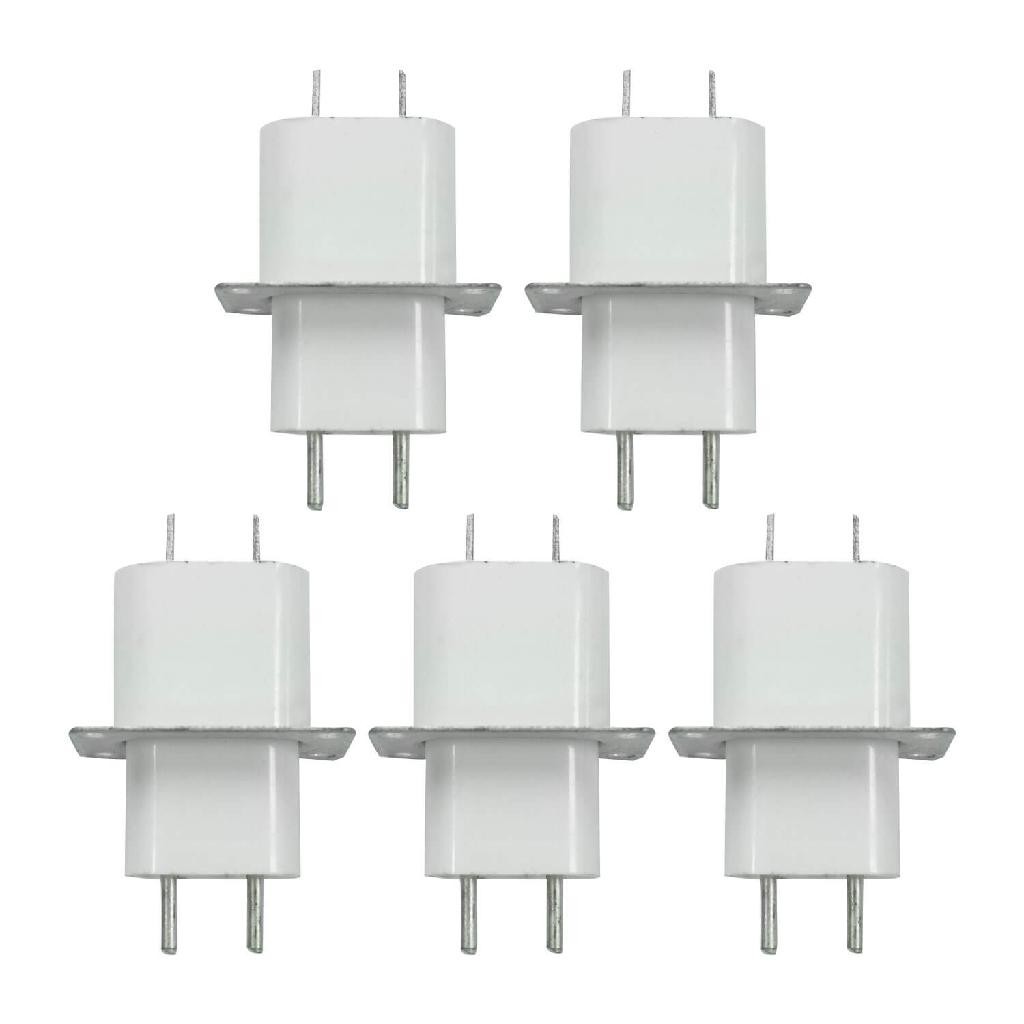 5x Conector Para Magnetron Micro-ondas Filamento