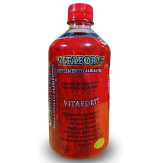 6 Un Suplemento Natural VitaFortt Líquido C/ 500ml - Original Revenda em Oferta na Shopee
