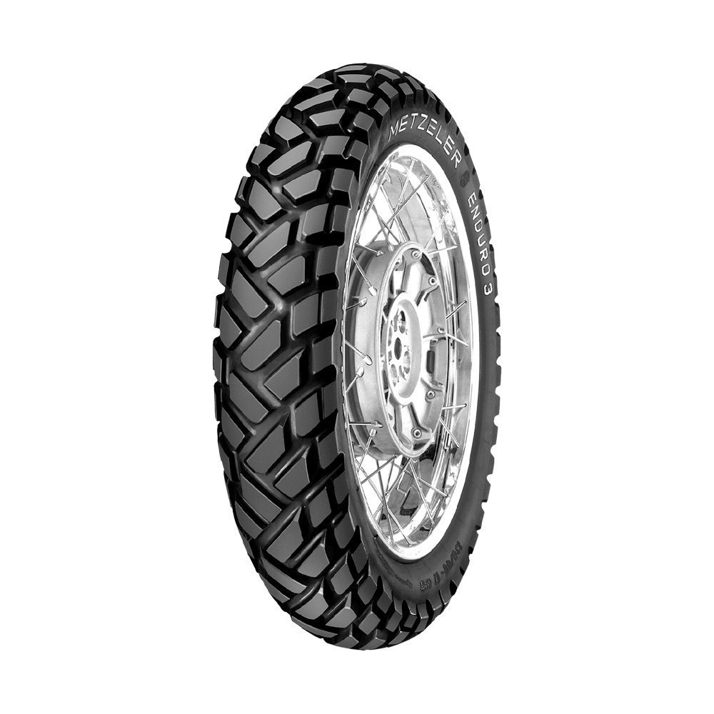 Pneu Moto Metzeler Aro 17 Enduro 3 Sahara 110/90-17 60P TT - Traseiro - Spare Parts and Accessories for Vehicles