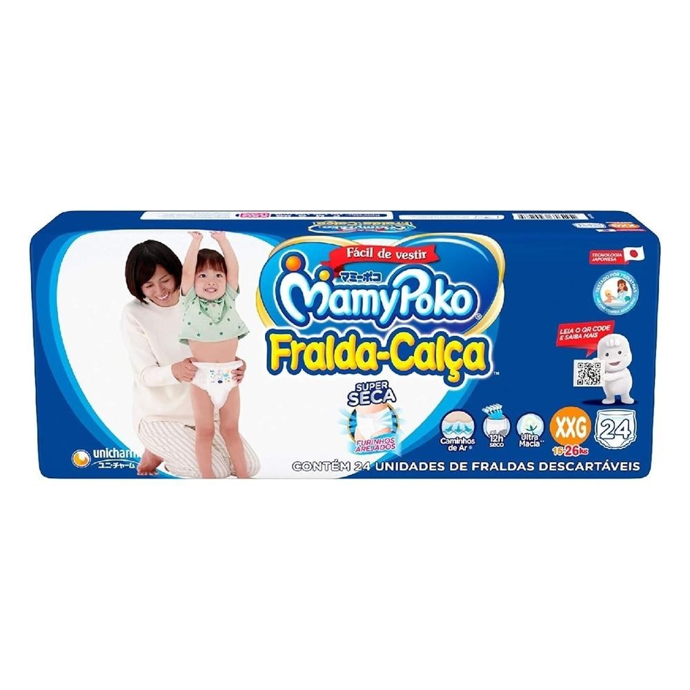 Fralda-Calca MamyPoko XXG 24 Unidades