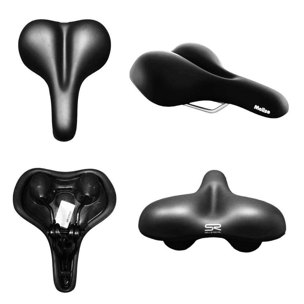 SELIM SELLE ROYAL MOLISE PRETO BANCO DE BICICLETA BIKE MTB