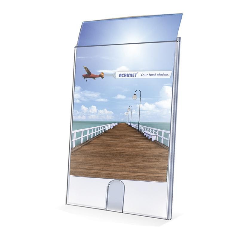 Quadro multiuso A5 com dupla face Cristal 875.0 Acrimet