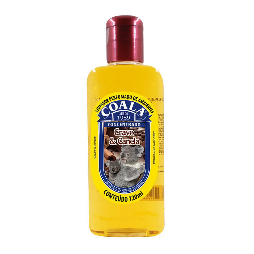 ESSÊNCIA LIMPADORA CONCENTRADA COALA CRAVO E CANELA 120ml