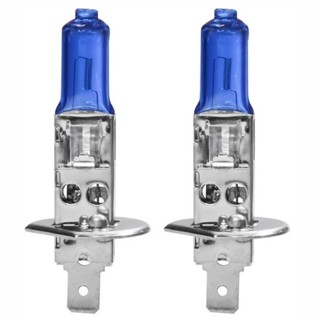 Par Lâmpada Super Branca H1 Tiger Auto Premium 8500K - 55W em Oferta na Shopee