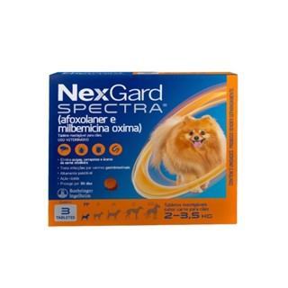 Nexgard Spectra com 3 Tabletes PP 2-3,5kg Antipulgas Cães em Oferta na Shopee