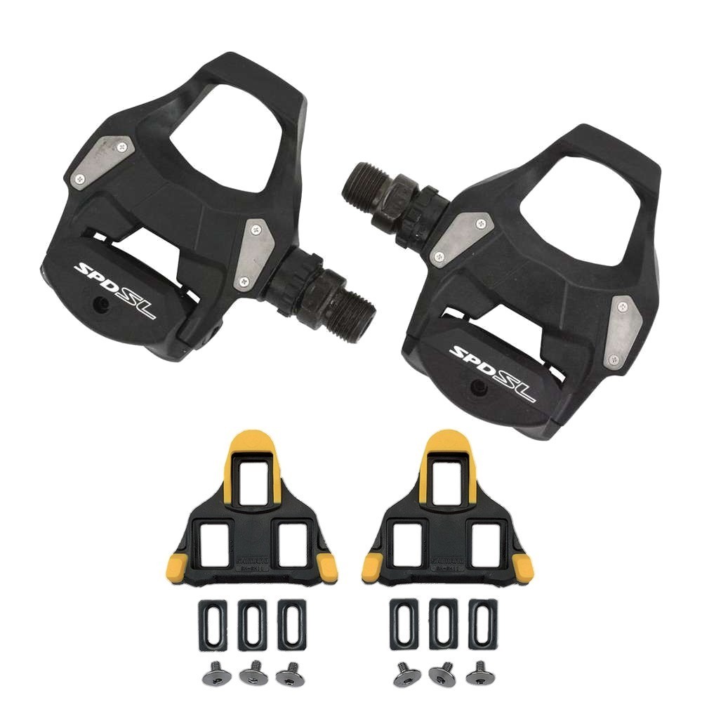 PEDAL CLIP SHIMANO PD-RS500 S/REFLETOR PRETO - SPEED / ROAD em Oferta na Shopee
