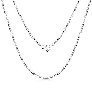 Corrente de Prata 925 Veneziana grossa 70cm 1.5mm em Oferta na Shopee