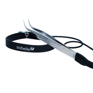 Pulseira Ant Queda De Silicone Sobelle Para Pinças de Cilios e Sobrancelhas Preta em Oferta na Shopee