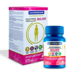 POLIVITAMÍNICO NUTRIÇÃO MULTI MULHER COM 60 CÁPSULAS