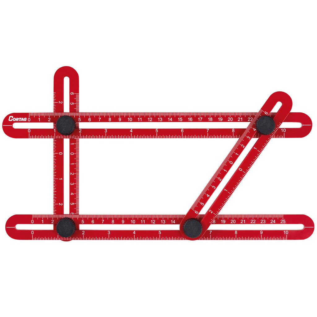 Gabarito para Marcação de Corte Cortag Angular para Revestimentos e Pisos