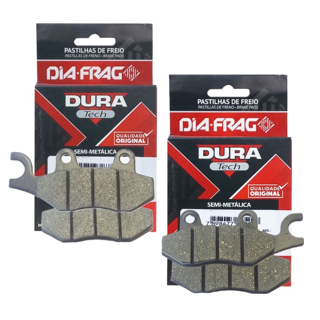 Kit Pastilhas de Freio P/ Shineray Explorer 150 Diafrag Semimetálica em Oferta na Shopee