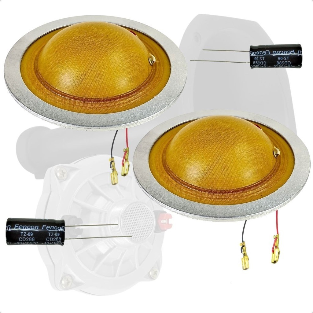 Reparo Com Fio D250 Drive Corneta Antigo Som Permak Com Capacitores