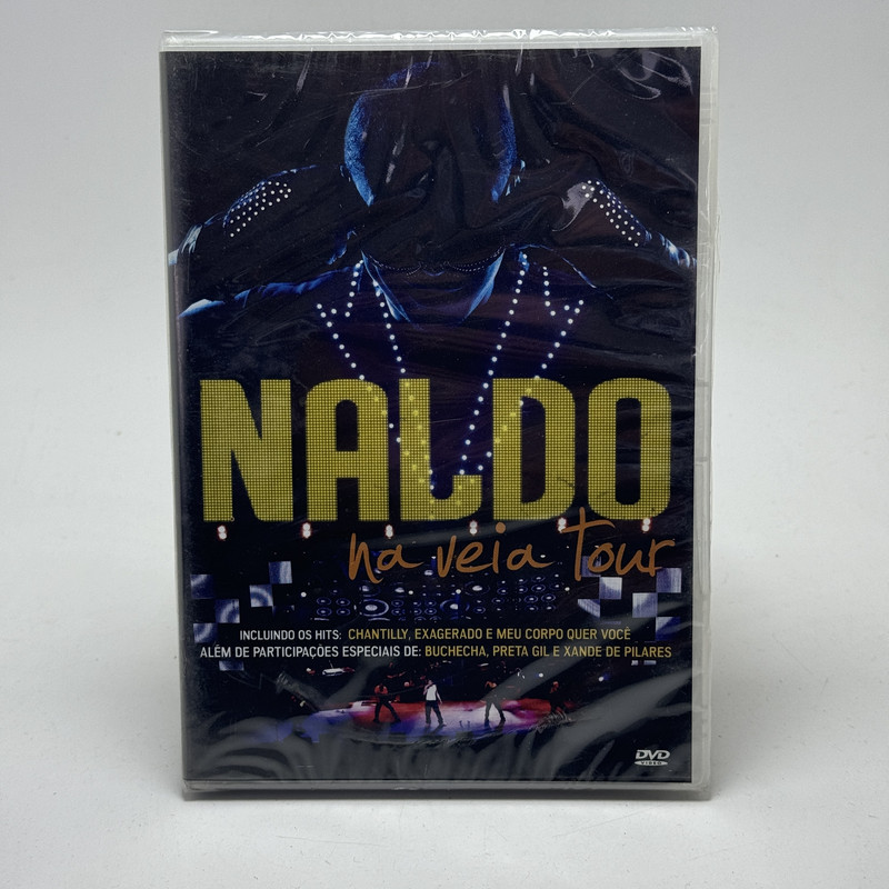 Dvd Naldo - Na Veia Tour - Original Lacrado