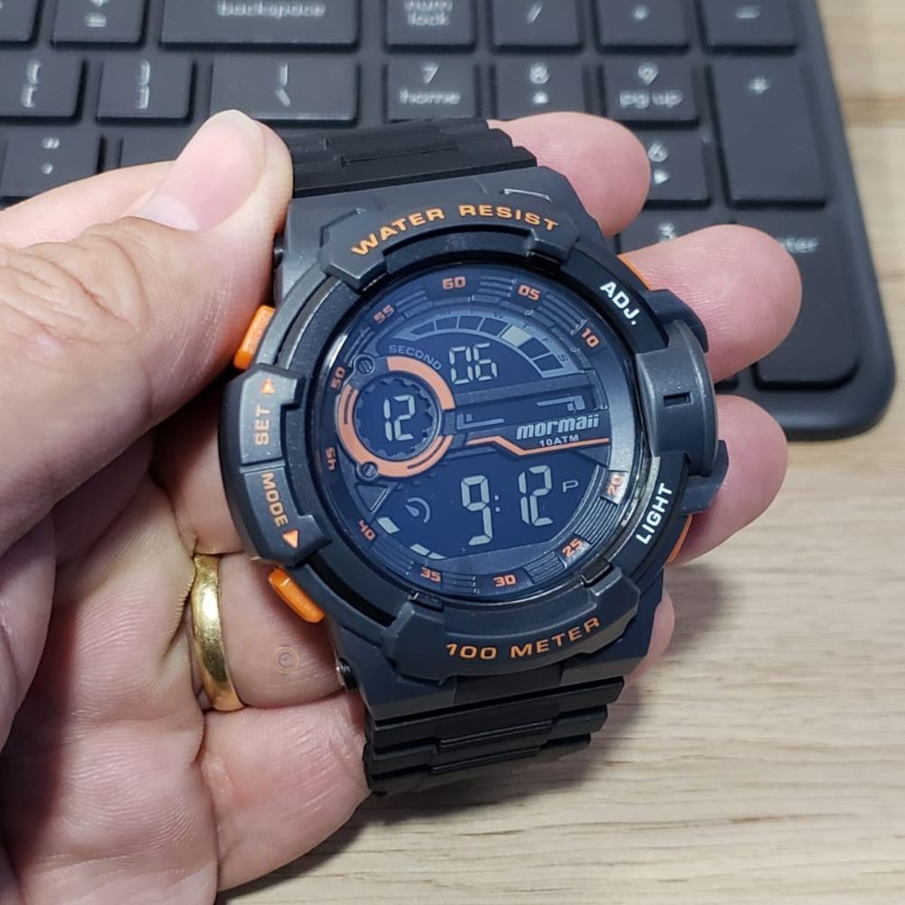 Relógio Mormaii Masculino Digital Wave MO3660AE/8L