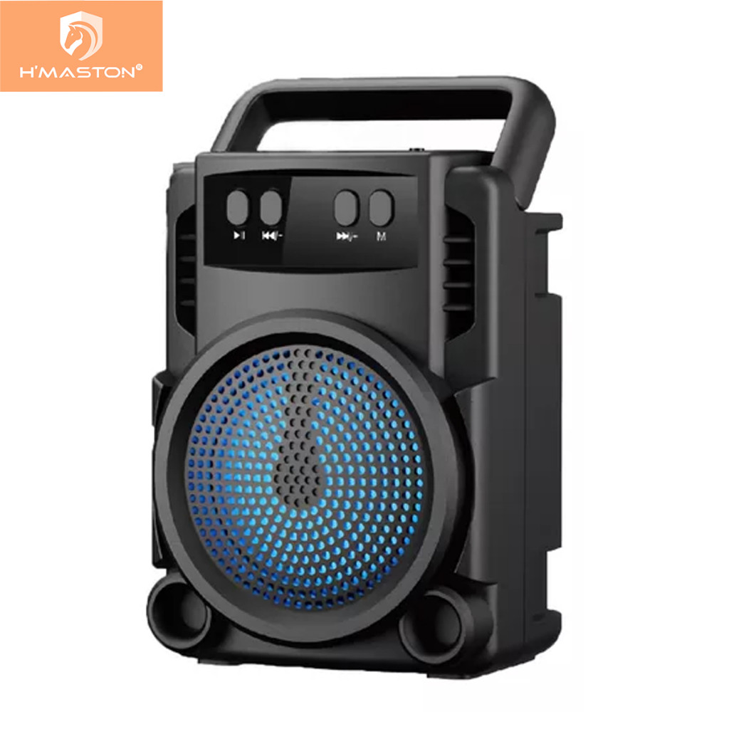 H'maston GTS-1360 Caixinha Caixa de som bluetooth Portátil rádio USB FM