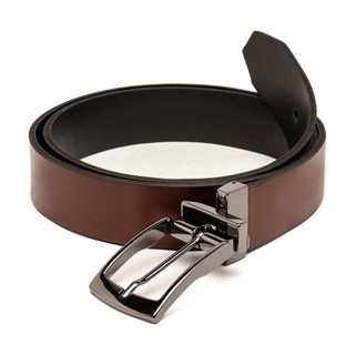 Cinto Masculino 100% Couro Legítimo Dupla Face 2 Em 1 Social Premium em Oferta na Shopee