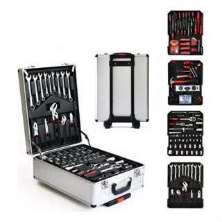 Kit Maleta Ferramentas 499 Peças Profissional - Alumínio Resistente | Completo para Mecânica, Reparos e DIY em Oferta na Shopee