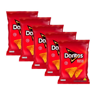 Kit 5 Doritos Elma Chips Sabor Queijo Nacho 210g em Oferta na Shopee