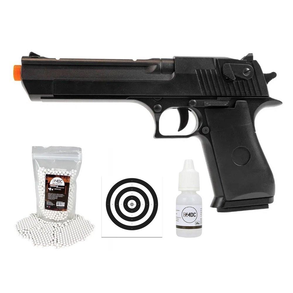 Pistola de Airsoft VG Desert Eagle V30 Mola 6mm  Rossi+Itens em Oferta na Shopee