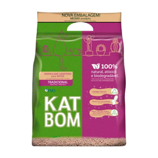 Granulado 6Kg Higiênico KatBom Tradicional Para Gatos em Oferta na Shopee