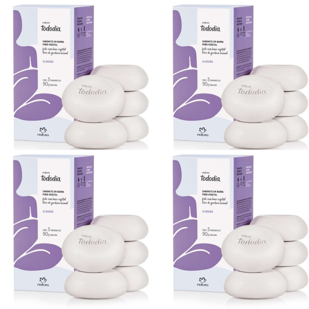PROMOÇÃO SABONETE TODODIA NATURA 04 CXS FECHADA IMPERDIVEL