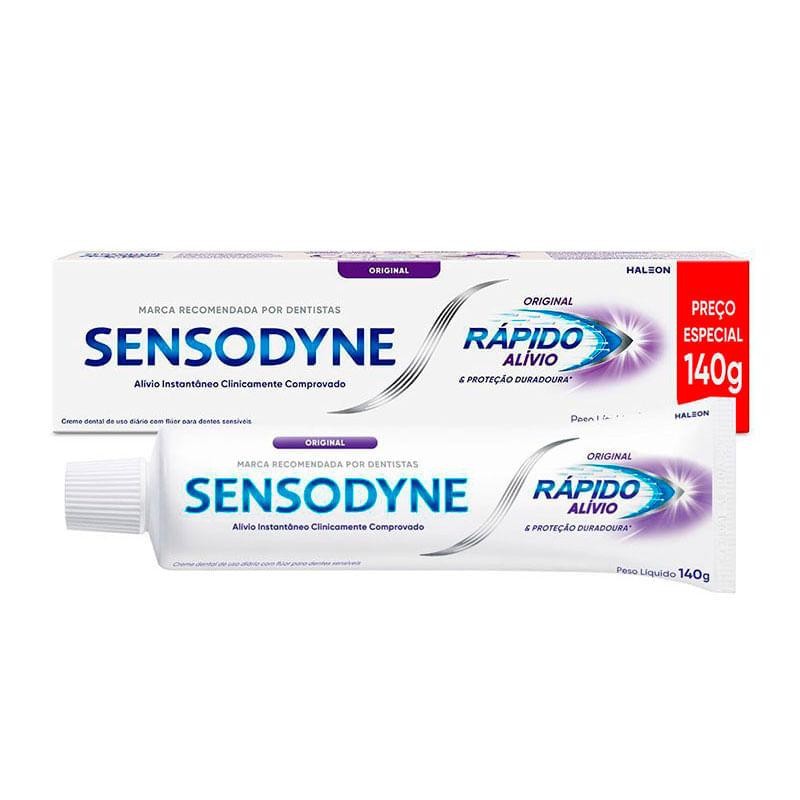 Creme Dental Sensodyne Alívio Rápido 140g