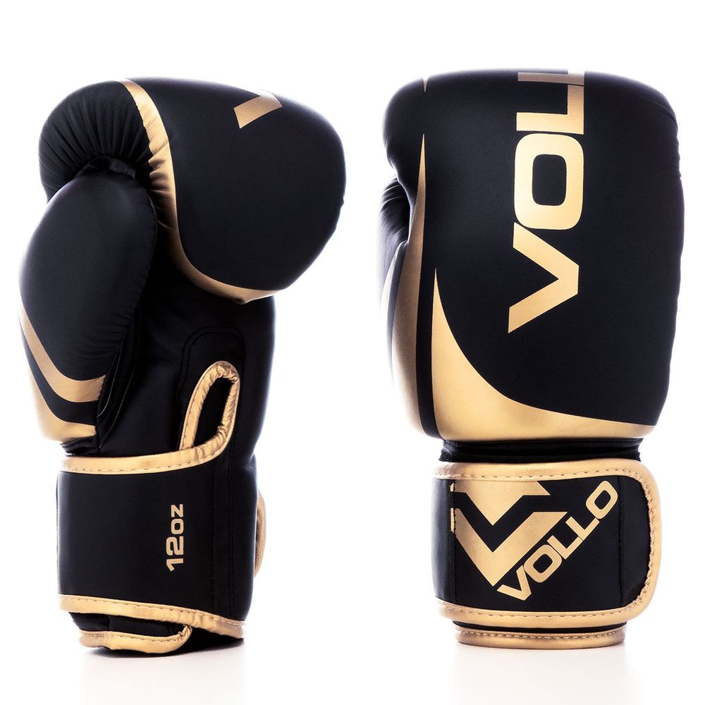 Luva de Boxe Muay Thai Kickboxing Training 12oz Dourada Vollo em Oferta na Shopee