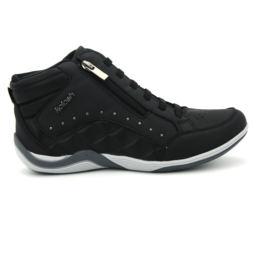 Tênis Kolosh C3671 Sneaker Cano Alto Bota Elástico Feminino