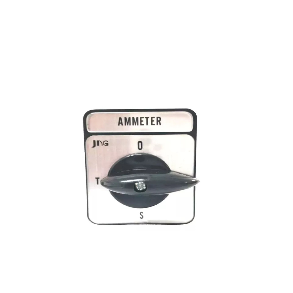 CHAVE ROTATIVA - (TRIFÁSICA) - (COMUTADORA AMPERIMETRO) - (0-R-S-T) - (20A) - LW26-20 - LH3/3