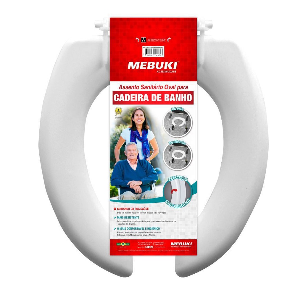 Assento Sanitário Mebuki Oval: Onde Comprar | BuscaProdutos