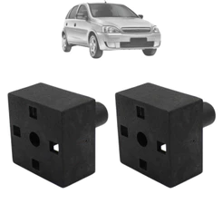 Kit 2 Pino Bagagito Tampão Traseiro Corsa Hatch 2002 Até 2012