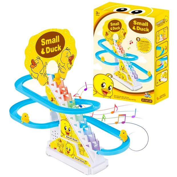 Brinquedo Pista Musical Escorregador de Patinhos com Luz e Som em Oferta na Shopee