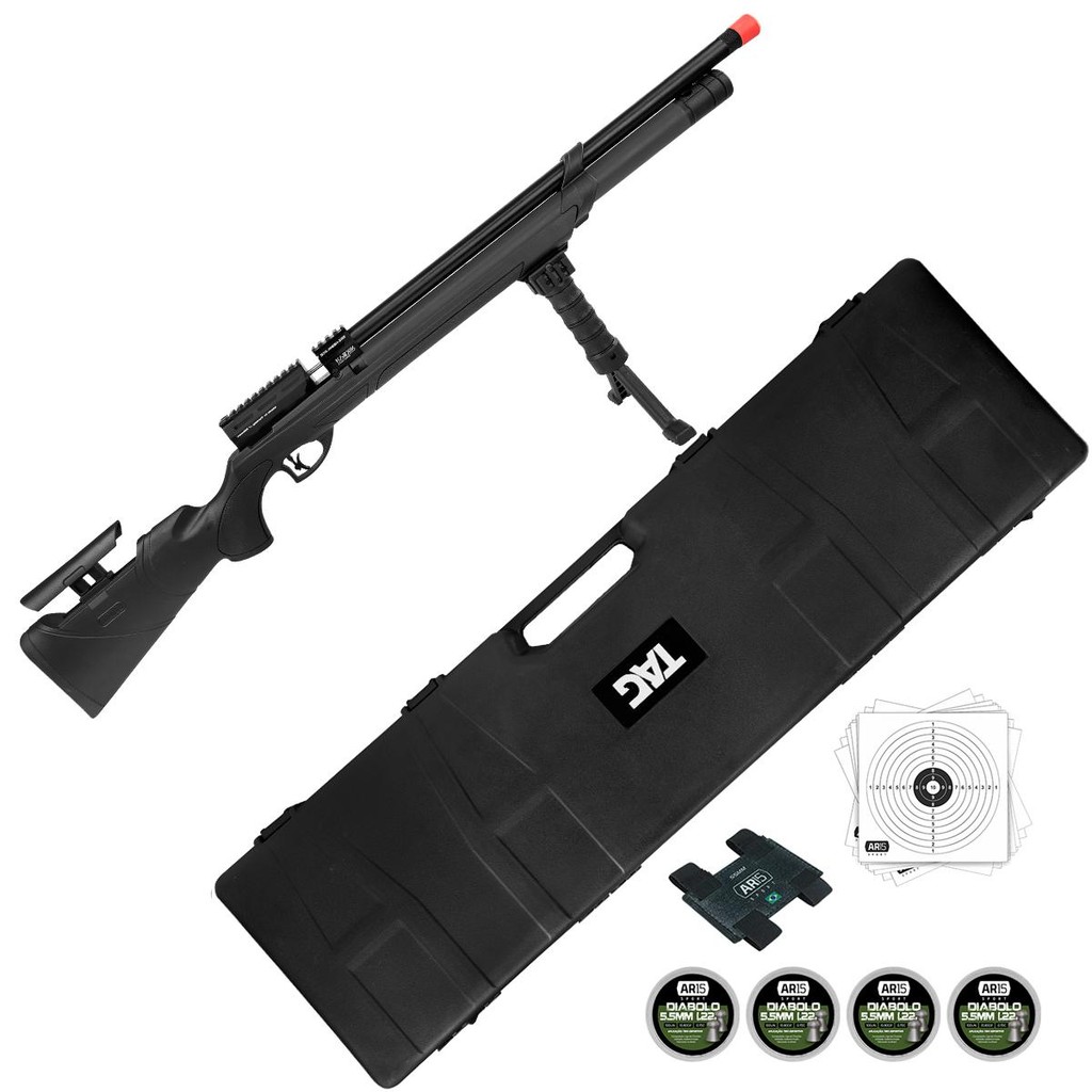 Carabina de Pressão 5.5 PCP NKS Archero Niksan Chumbinho em Oferta na Shopee